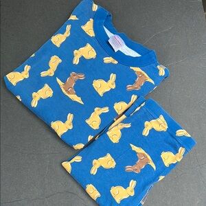 Hannah Anderson, chocolate bunny, pajamas